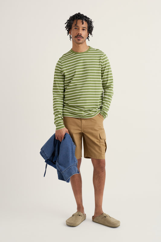 Maglia Uomo a Girocollo Sailor in Cotone Organico Certificato GOTS