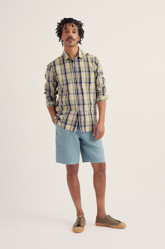 Camicia Uomo Banyan a Quadri in Cotone