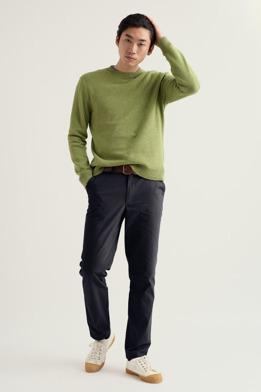 Maglione Uomo Moorstone in Cotone Organico Lavorato a Maglia