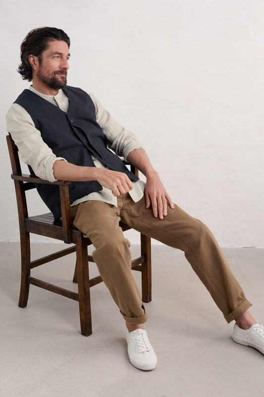Gilet Uomo Metern in Cotone Organico