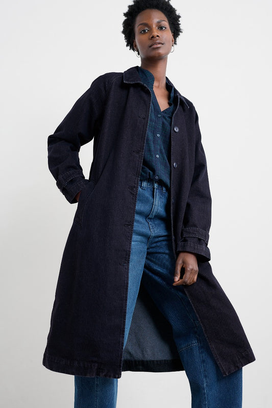 Impermeabile Mac Boscastle in Denim