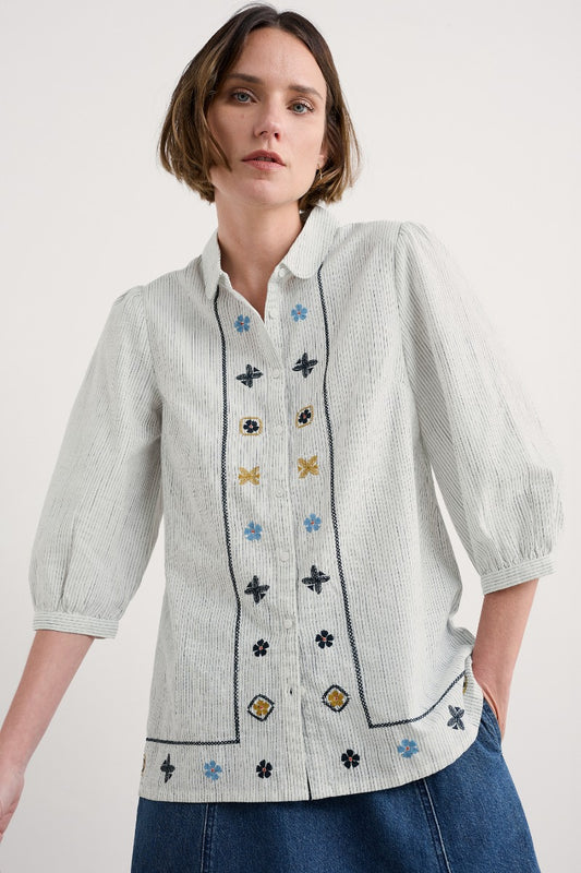 Blusa ricamata Hope Cottage