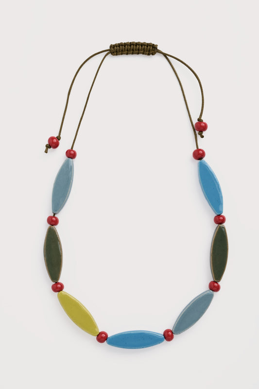 Collana con Perline in Ceramica Care