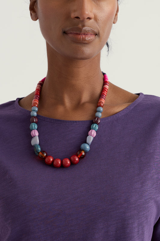 Collana con Perline Spesse Ambos