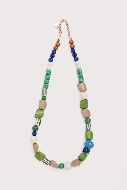 Collana con Perline En Mor