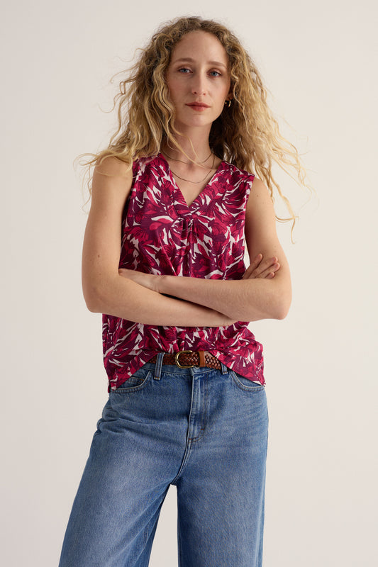 Gilet Achilla con scollo a V