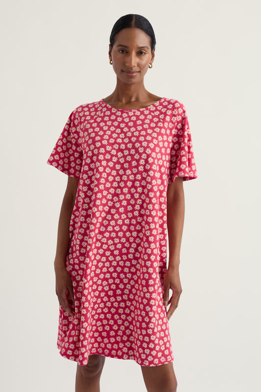 Camicia da notte in jersey Day Star