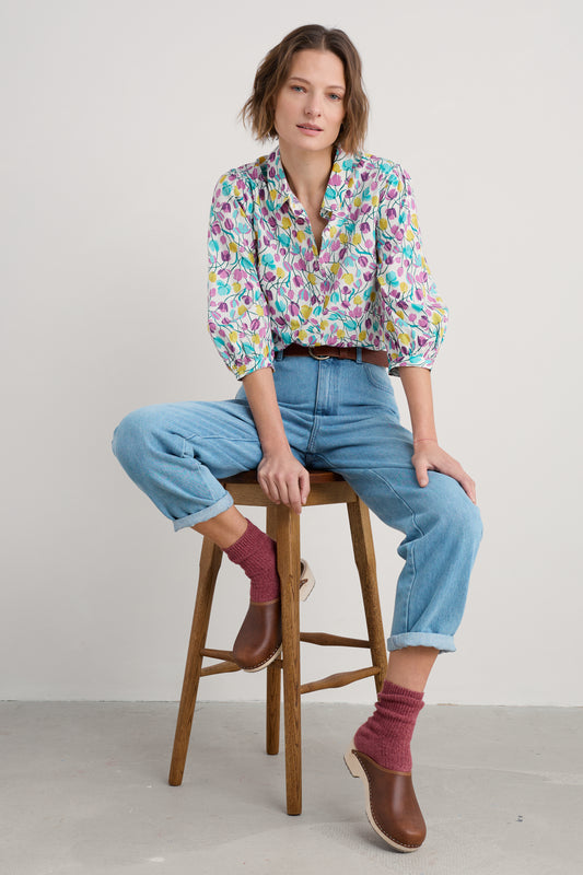 Blusa Hope Cottage in cotone biologico
