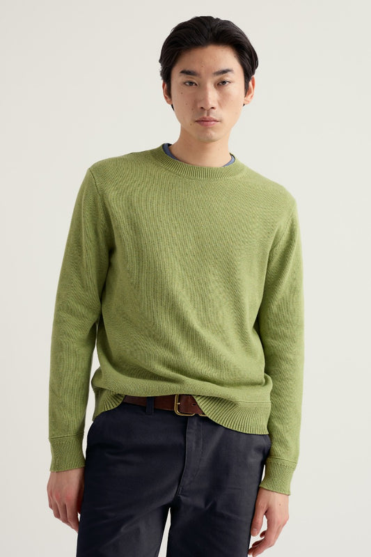 Maglione Uomo Moorstone in Cotone Organico Lavorato a Maglia